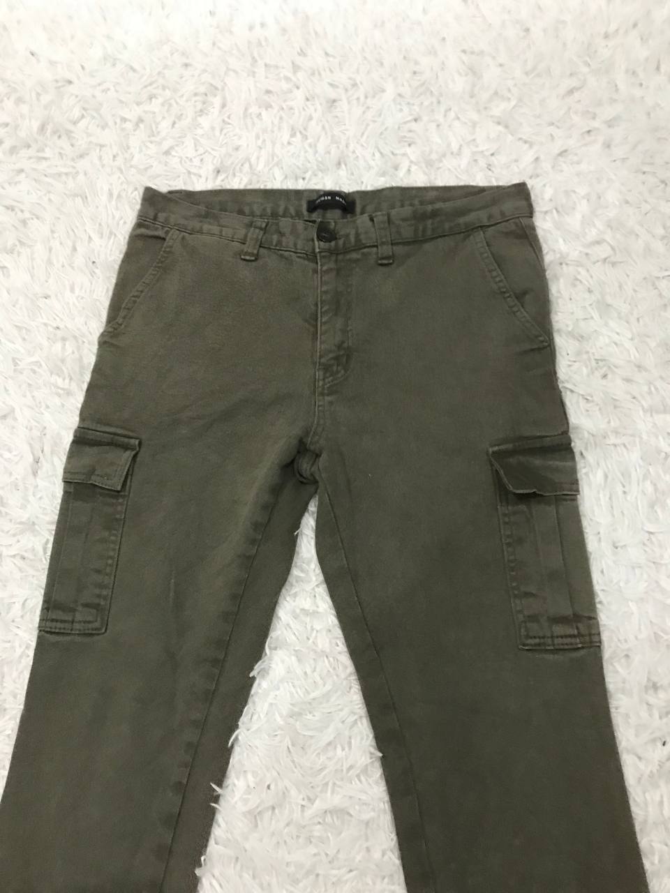 Human Made Olive Green Cargo Pant Size 32 - 2