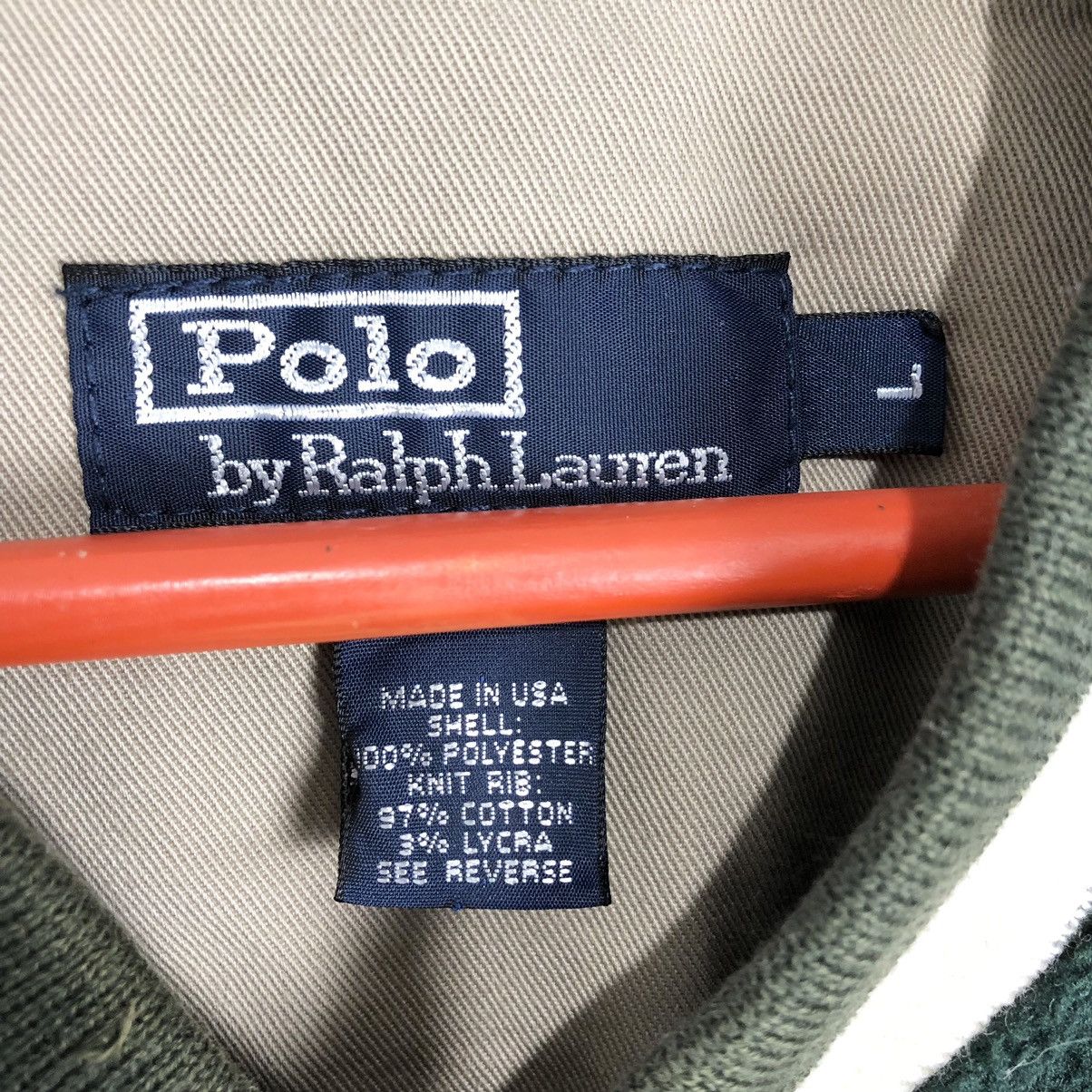 Vintage Polo Ralph Lauren Varsity Jacket Fleece - 8