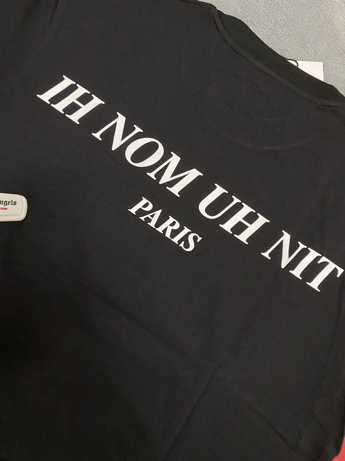 Ih Nom Uh Nit David Statue Logo Tee T-shirt - 3