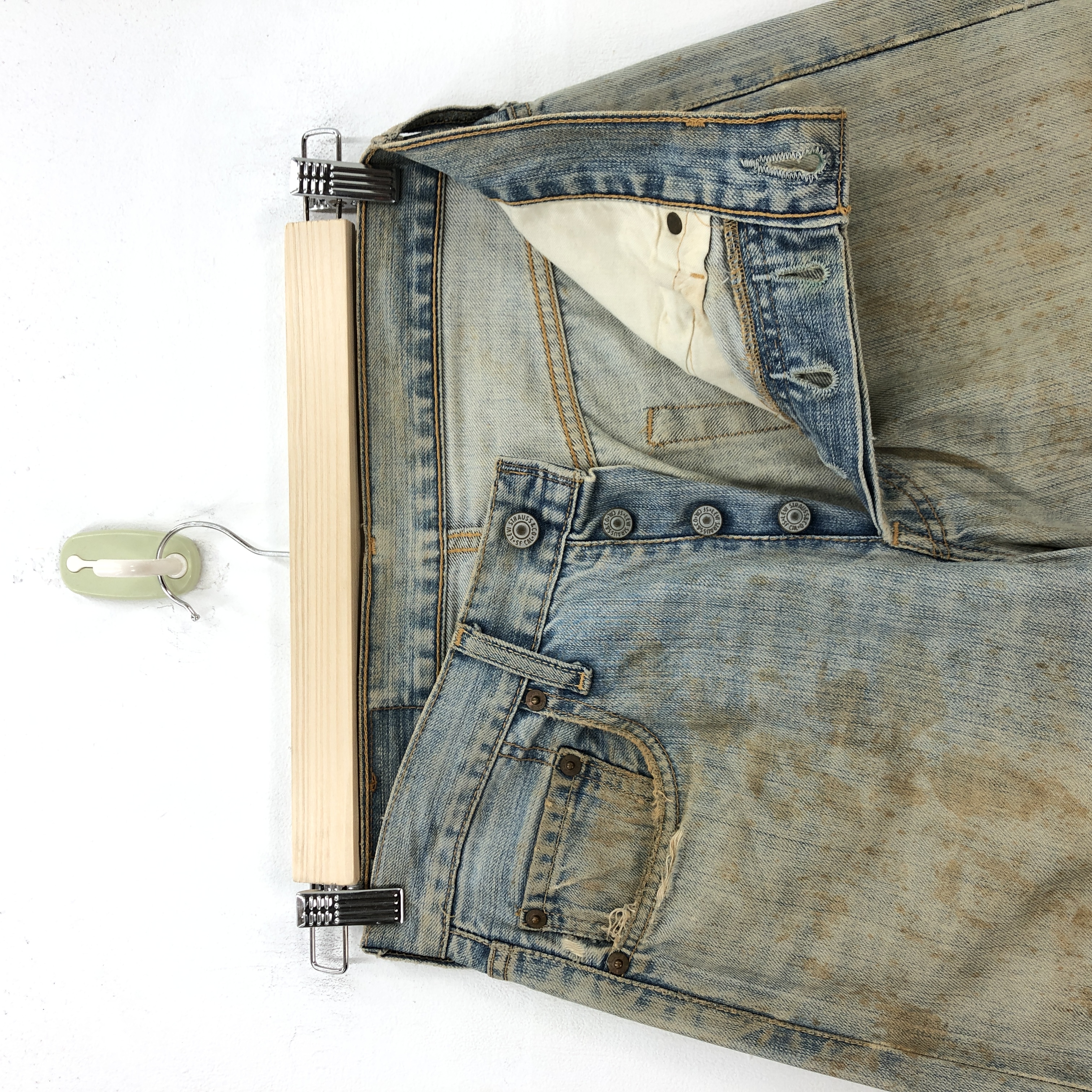 Vintage - Vintage Levis Jeans Levis 501 Denim Dirty Levis Pants - 5