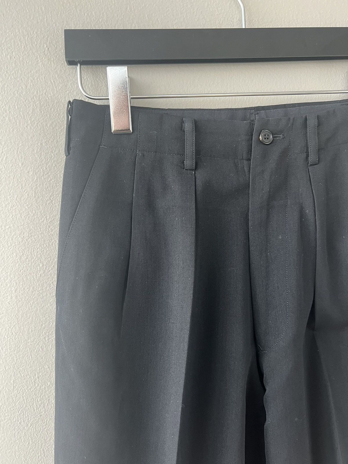 90s Y’s Tapered Gabardine Trousers - 2