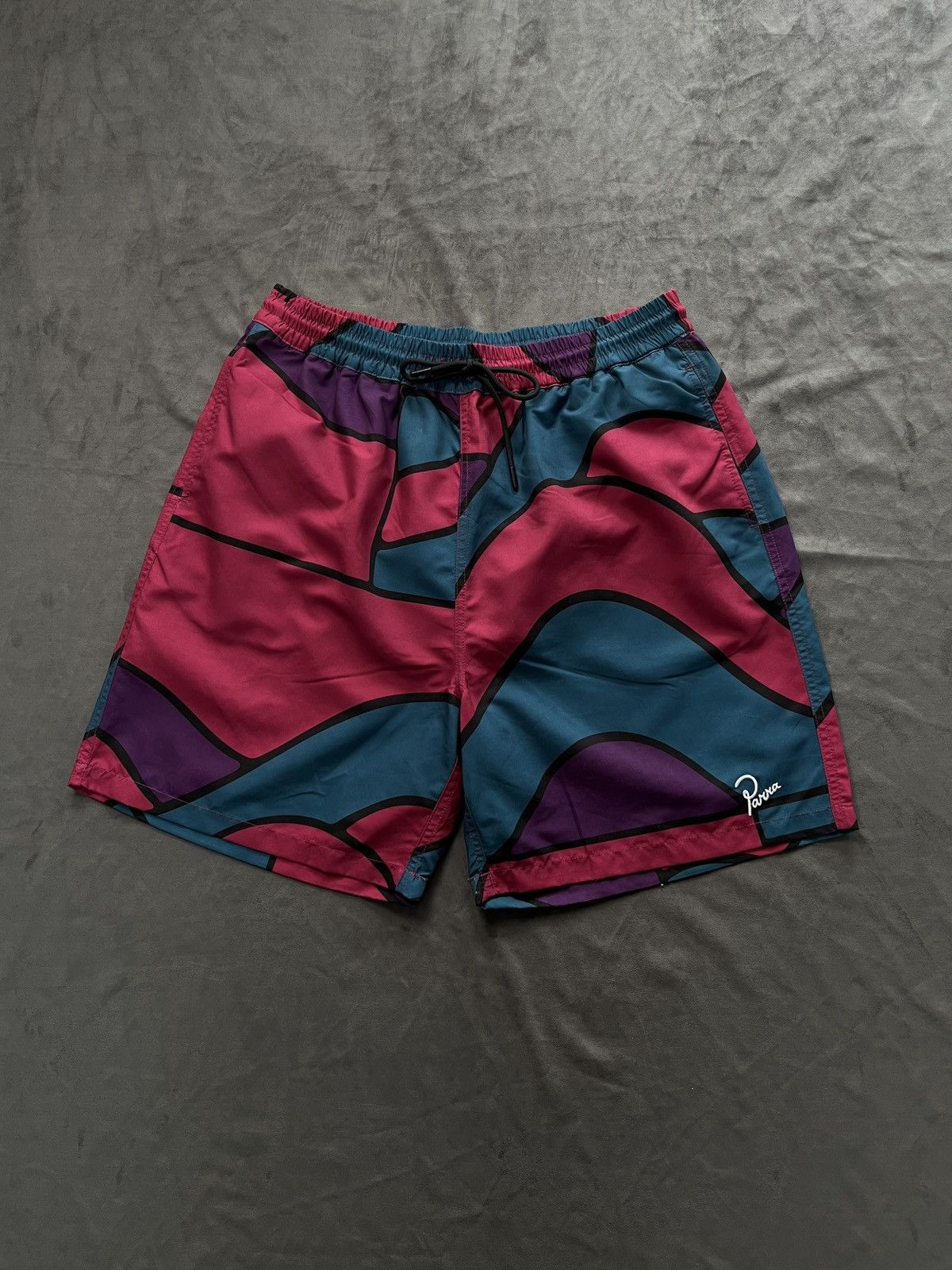 Hype - Deadstock By Parra Mountain Waves Shorts Multi Large - 1
