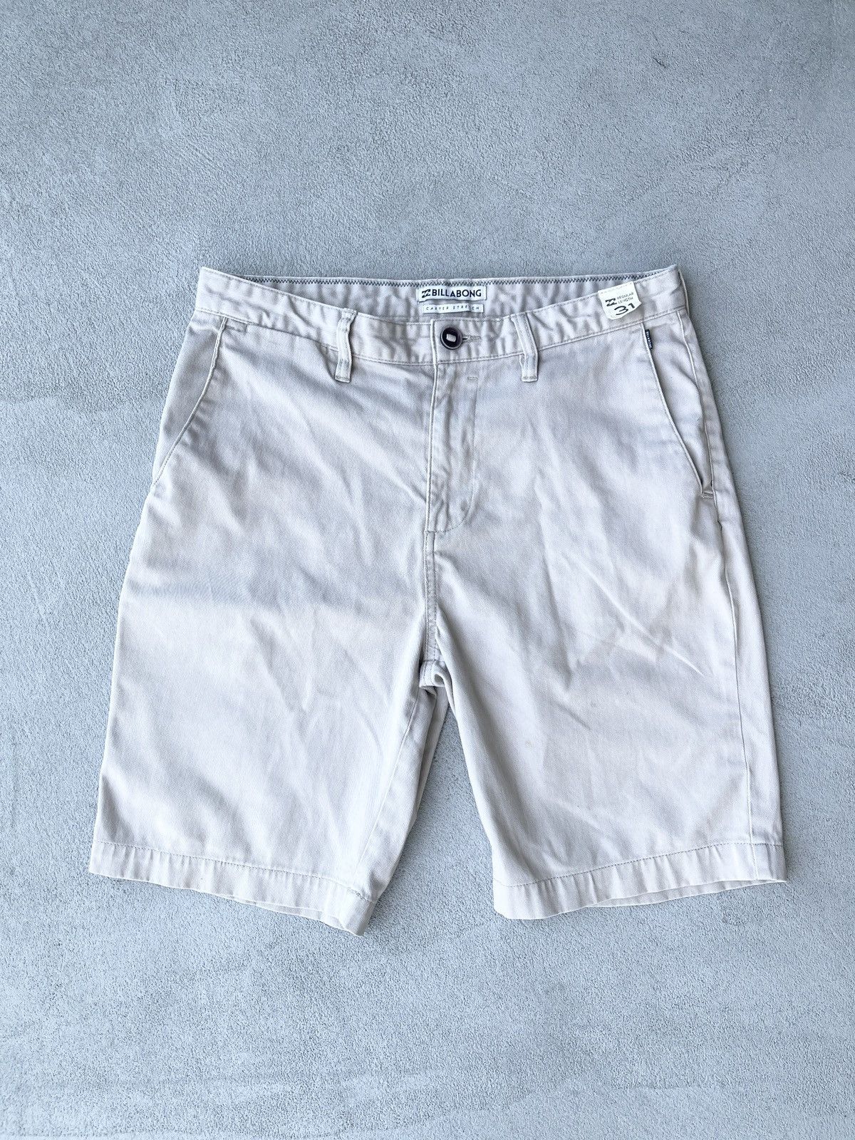 Vintage - STEAL! 2000s Billabong Khaki Shorts - 1
