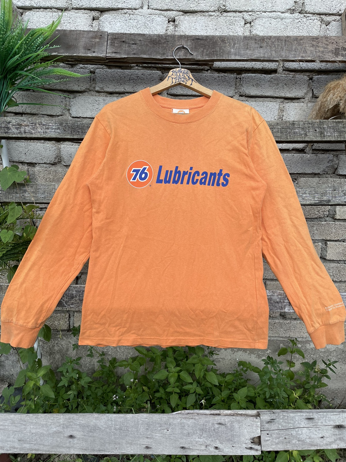 Vintage - Vintage 76 Lubricant Big Logo Long Sleeve Tee