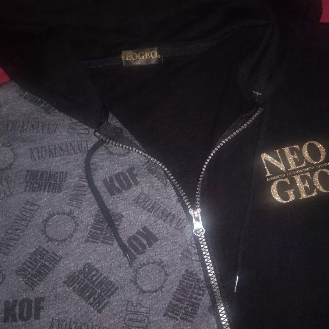 Japanese Brand - RARE Neo Geo King Of Fighters hoodie Game Arcade Street - 1