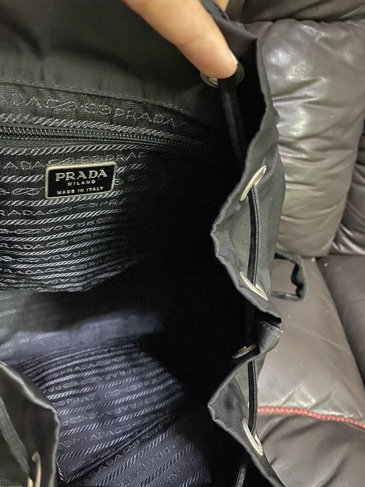 Authentic Prada Tessuto Nyalon Backpack - 15