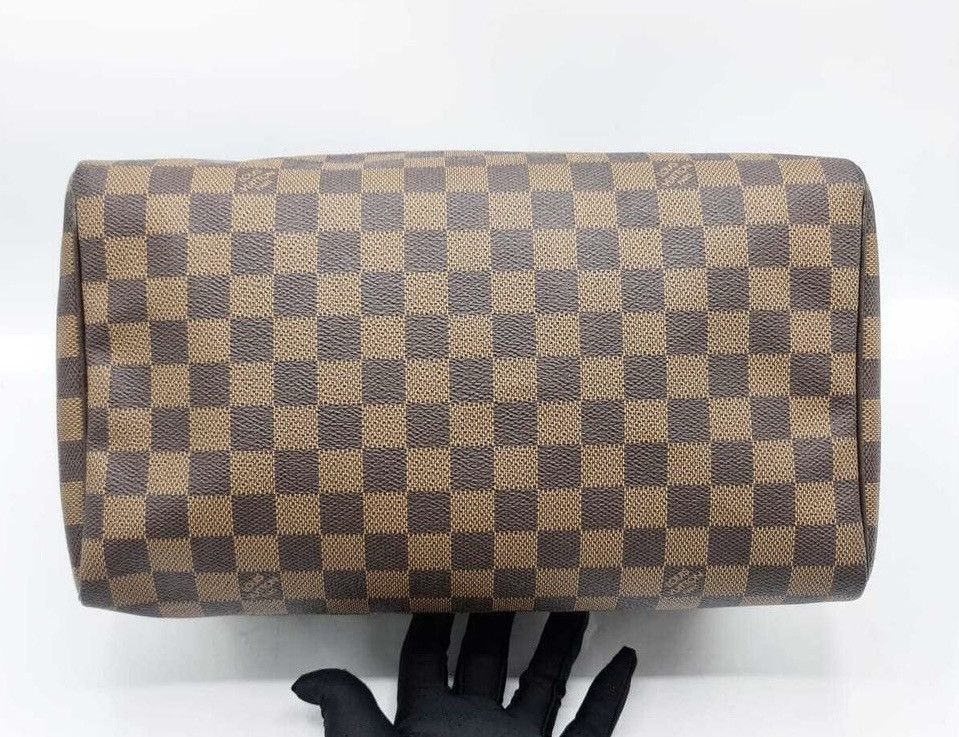 Authentic Louis Vuitton Damier Ebene Speedy 35 - 3