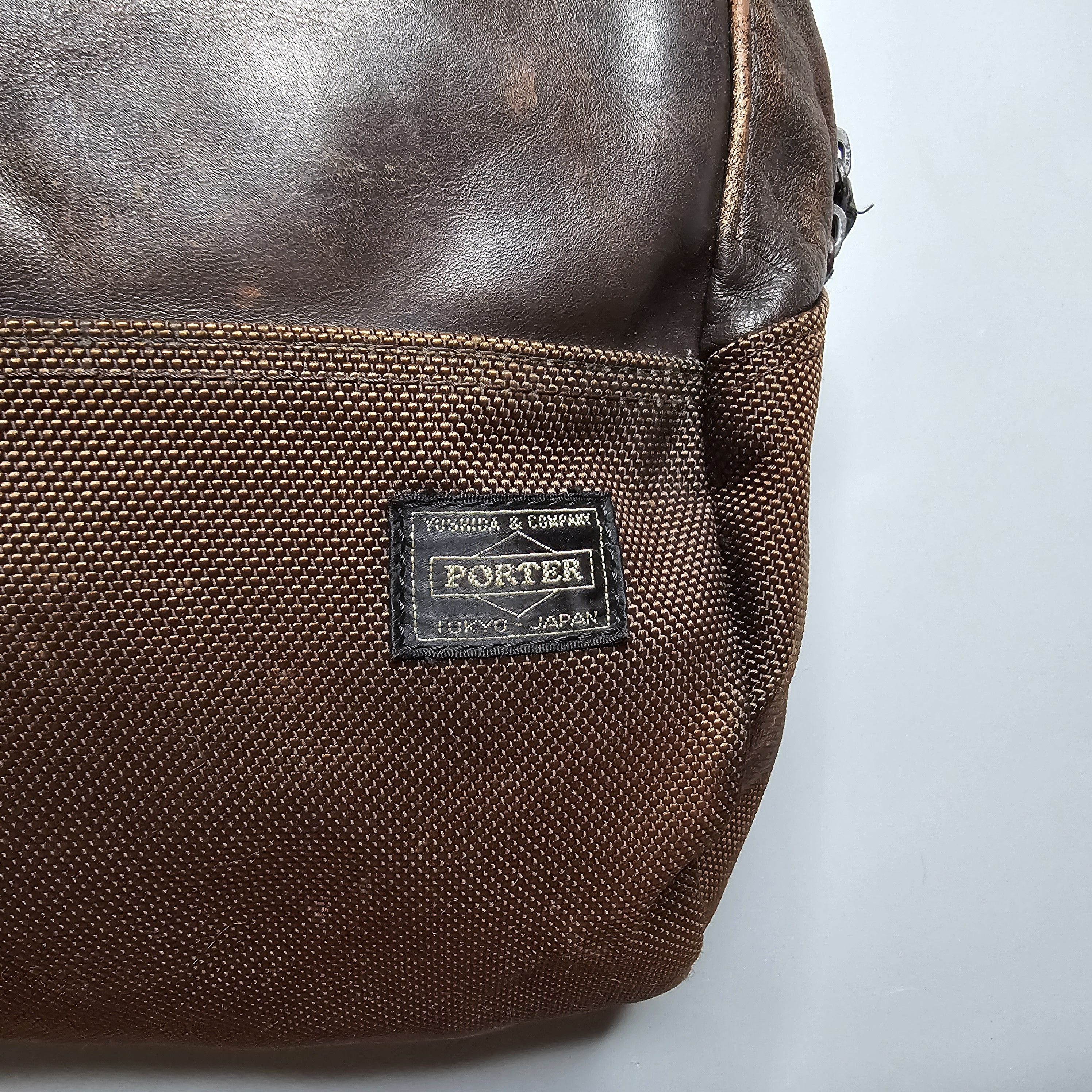 Yoshida & Co. Porter - Zoom Leather Backpack - 9