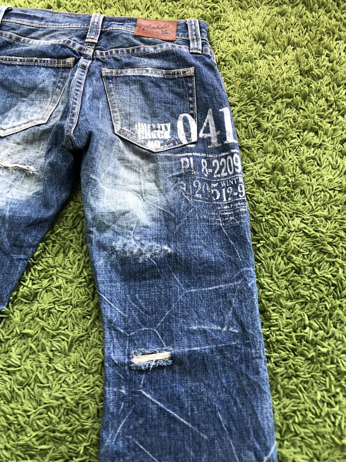 Co & Lu Distressed Denim - 7