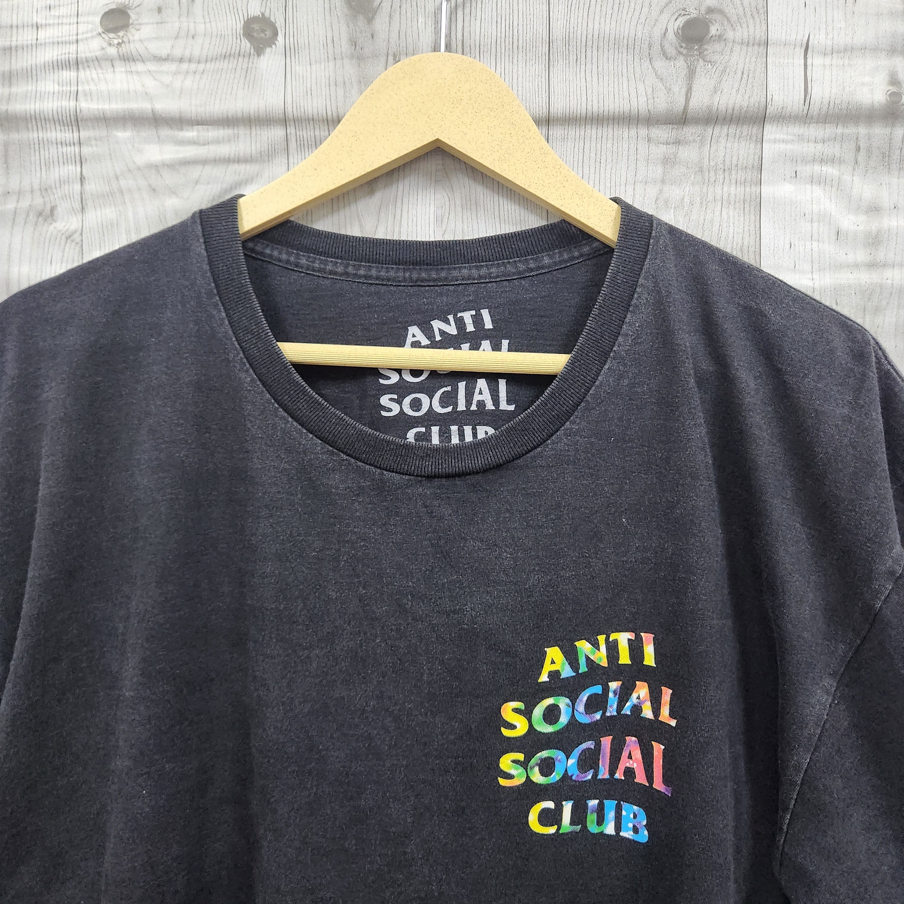 Anti Social Social Club Big Logo Printed TShirt - 14