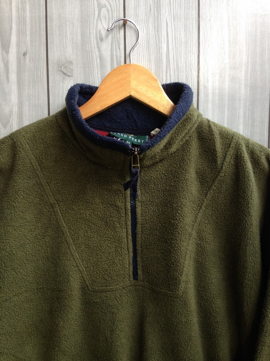 Zipper Fleece Green Jacket - 2