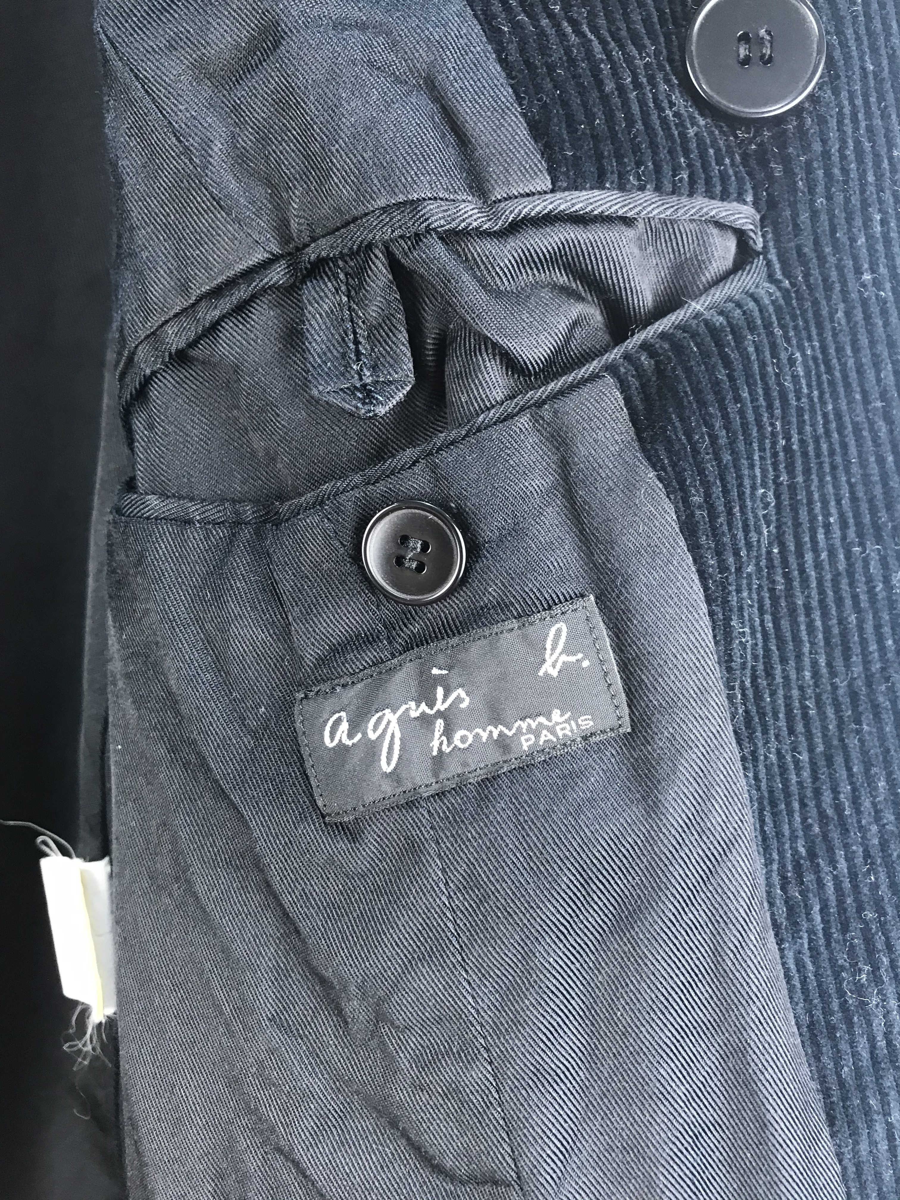Agnes B. - Vintage Agnes B Velvet Jacket - 7
