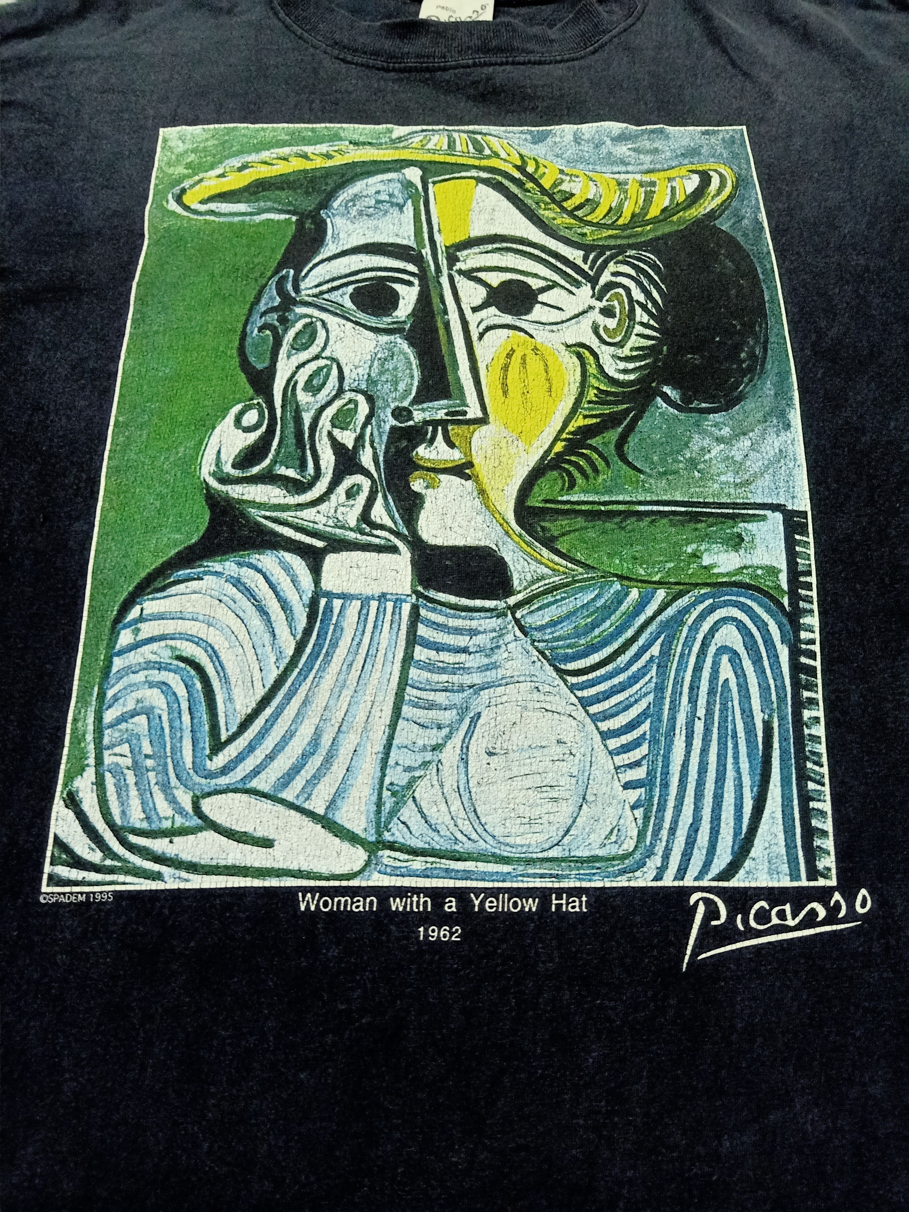 Vintage 90s Pablo Picasso Artwork Jacqueline - 7