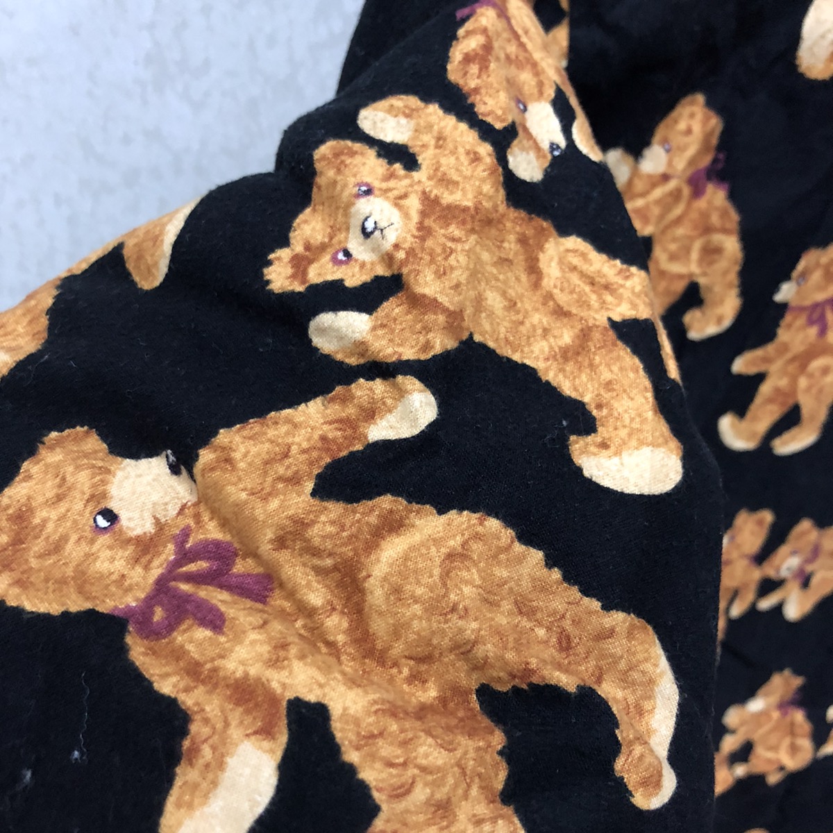 Other Designers Japanese Brand - BEATY POO bear fullprinted velvet