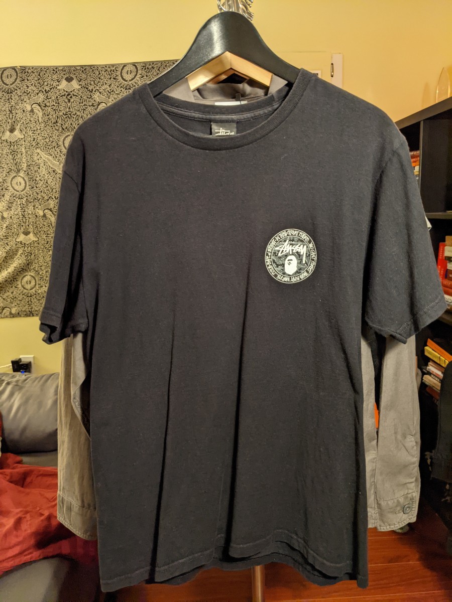 Collab T in Black - Size M - 2
