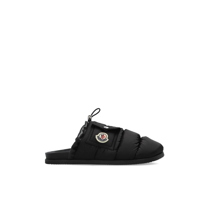 MONCLER Women's Black Slides New (Women's size:5;) - 1