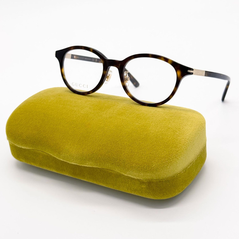 NEW GUCCI GG1507OJ 002 EYEGLASSES MEN HAVANA EYEWEAR - 1