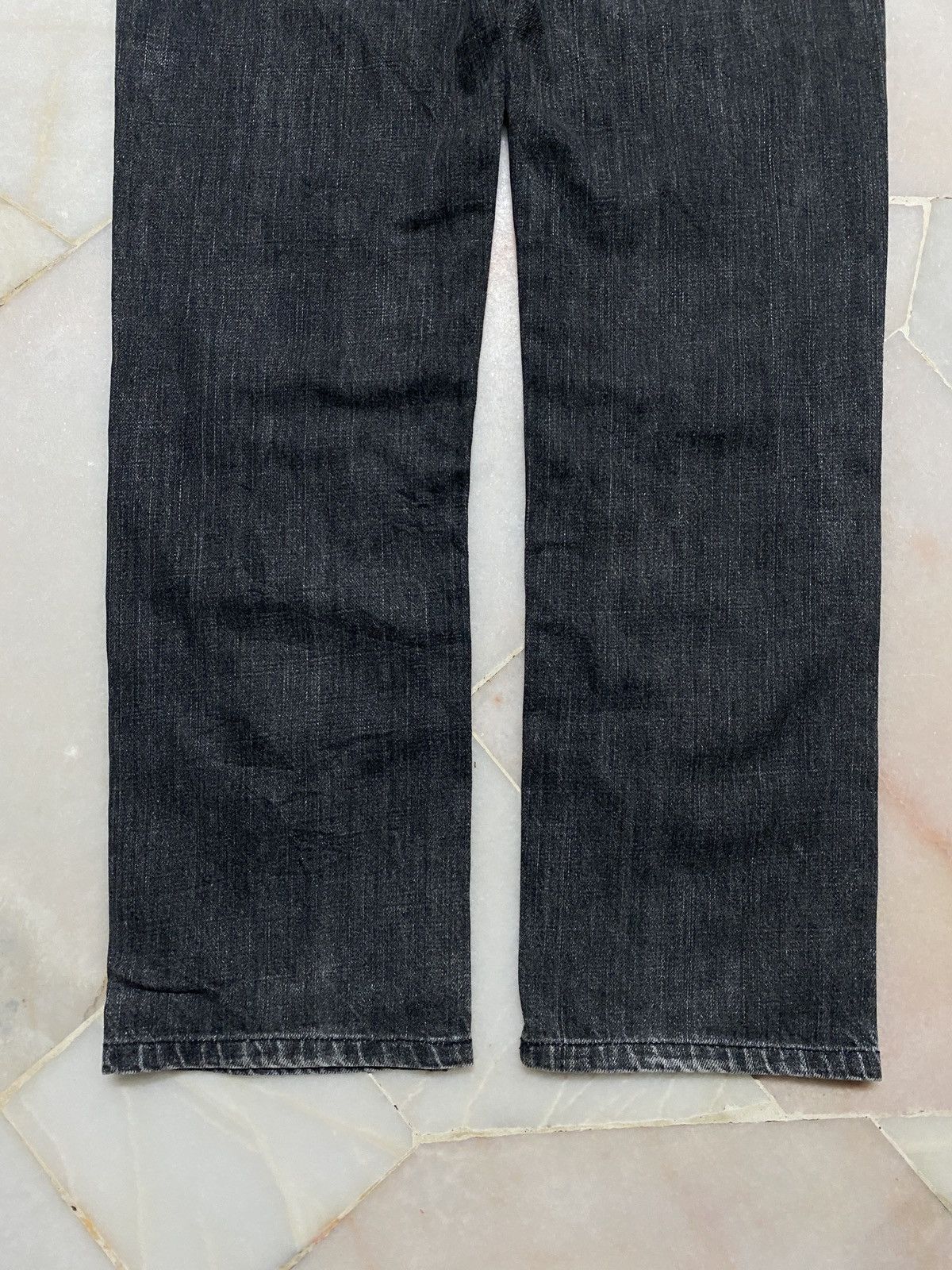 💥Vintage 90s-00s Levis Faded Washed Black Japan - 18