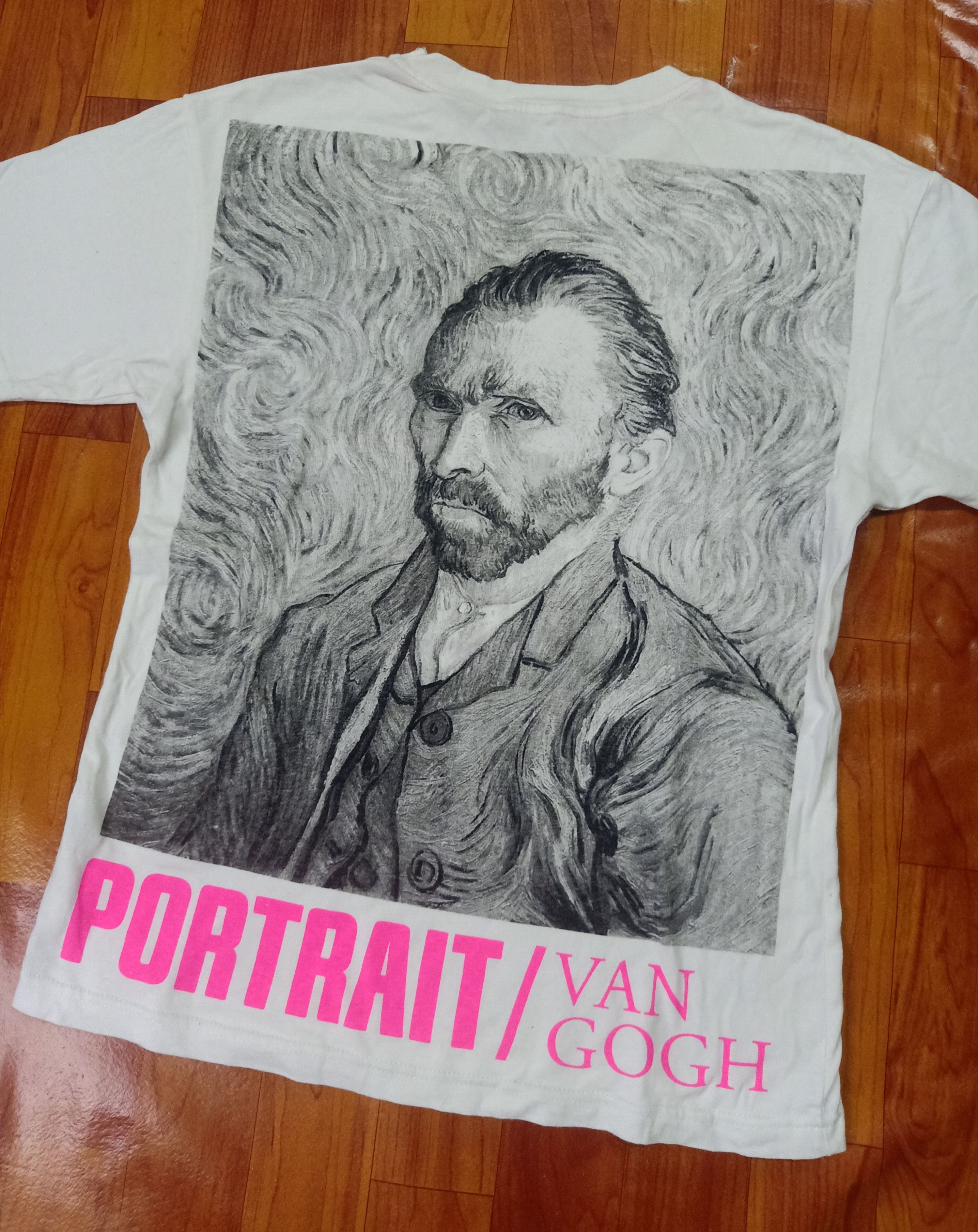 Zara - Van Gogh portrait backhit tee - 1