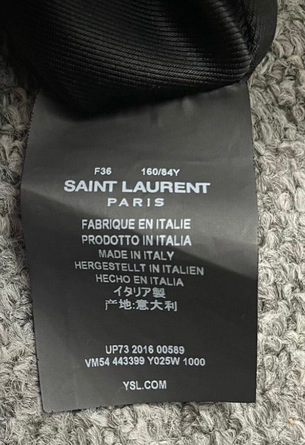 Saint Laurent Paris Velvet Jacket - 5
