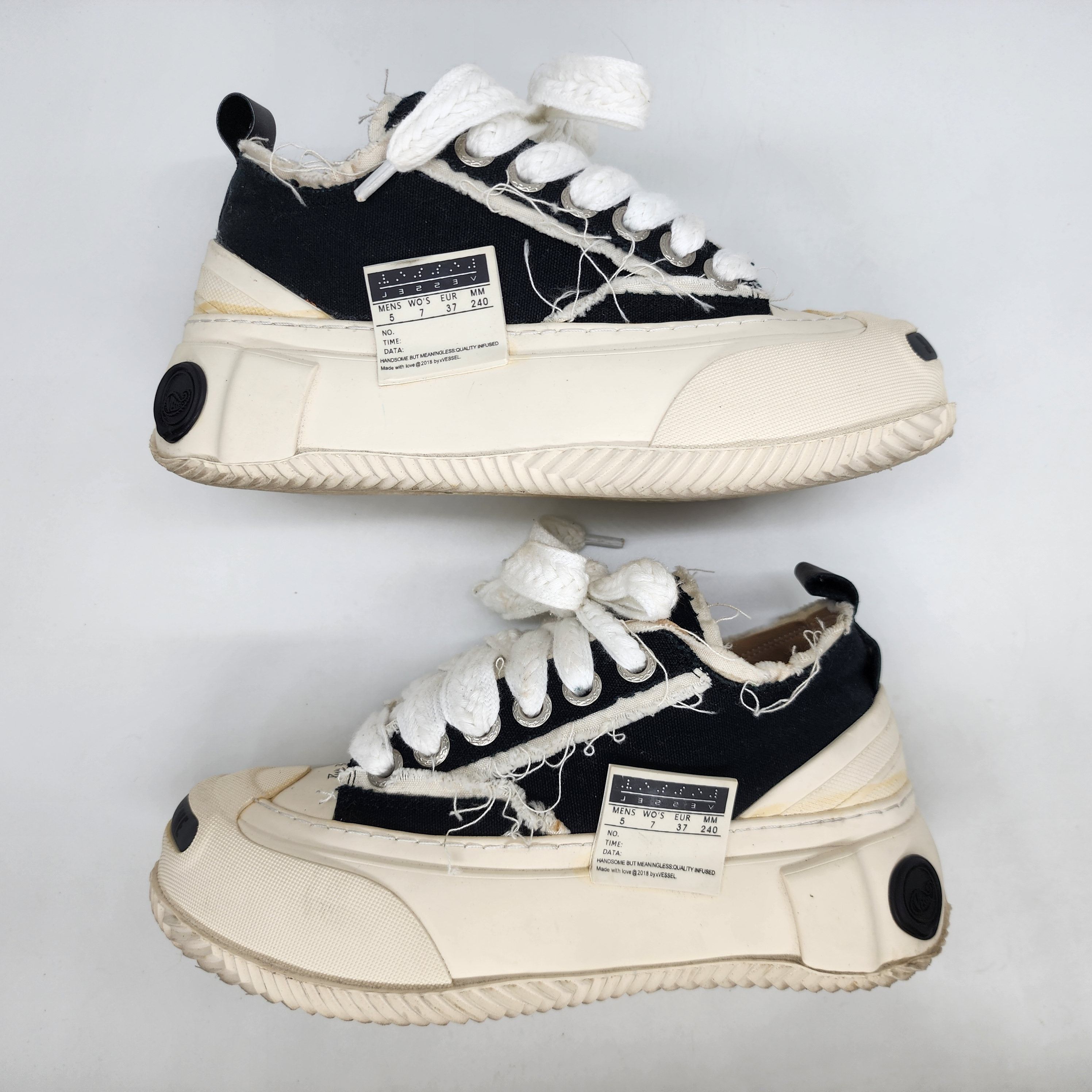 XVESSEL - G.O.P. 2.0 MARSHMALLOW LOWS BLACK - 5