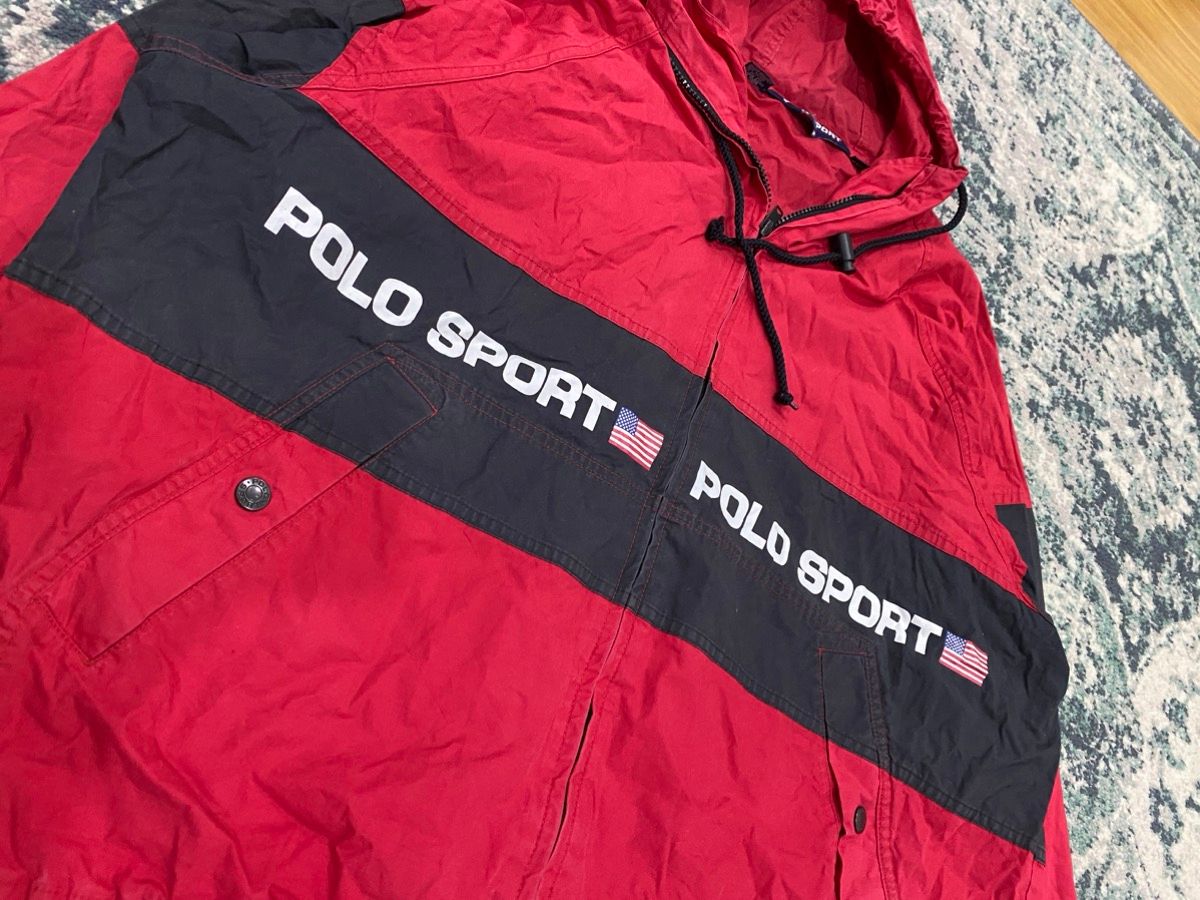 Vintage Polo Sport Ralph Lauren Spell Out Jacket - 8