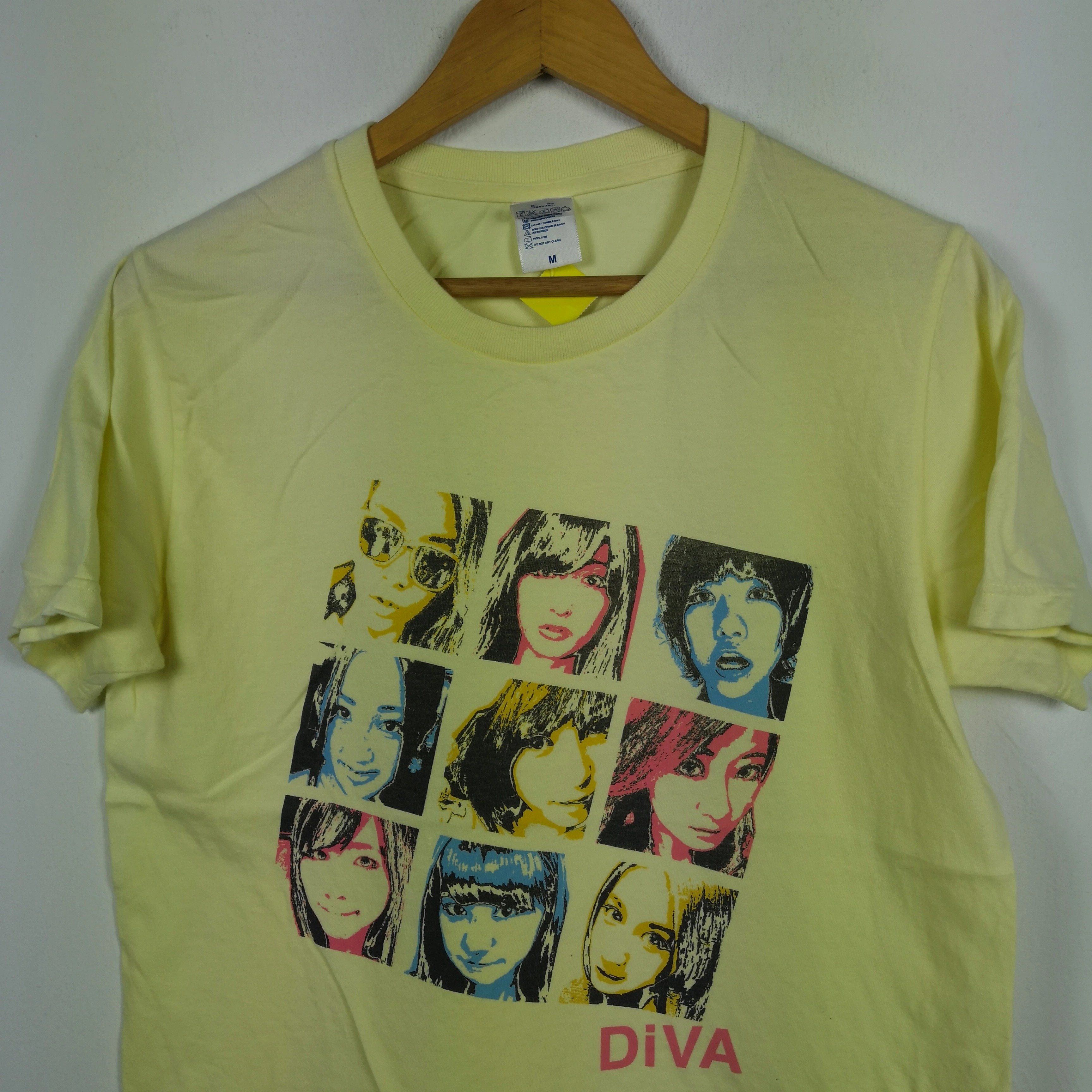Vintage - DIVA Dance & Vocal Unit From AK848 T-Shirt Japanese Band - 3