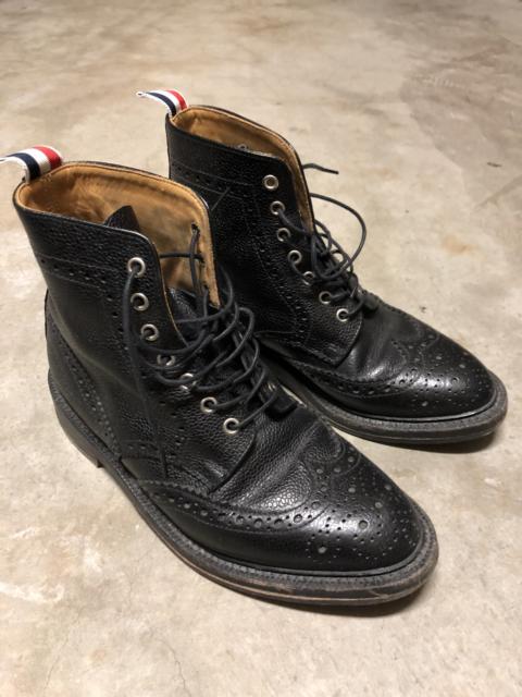 Thom Browne Classic Brogue Boots size US7.5