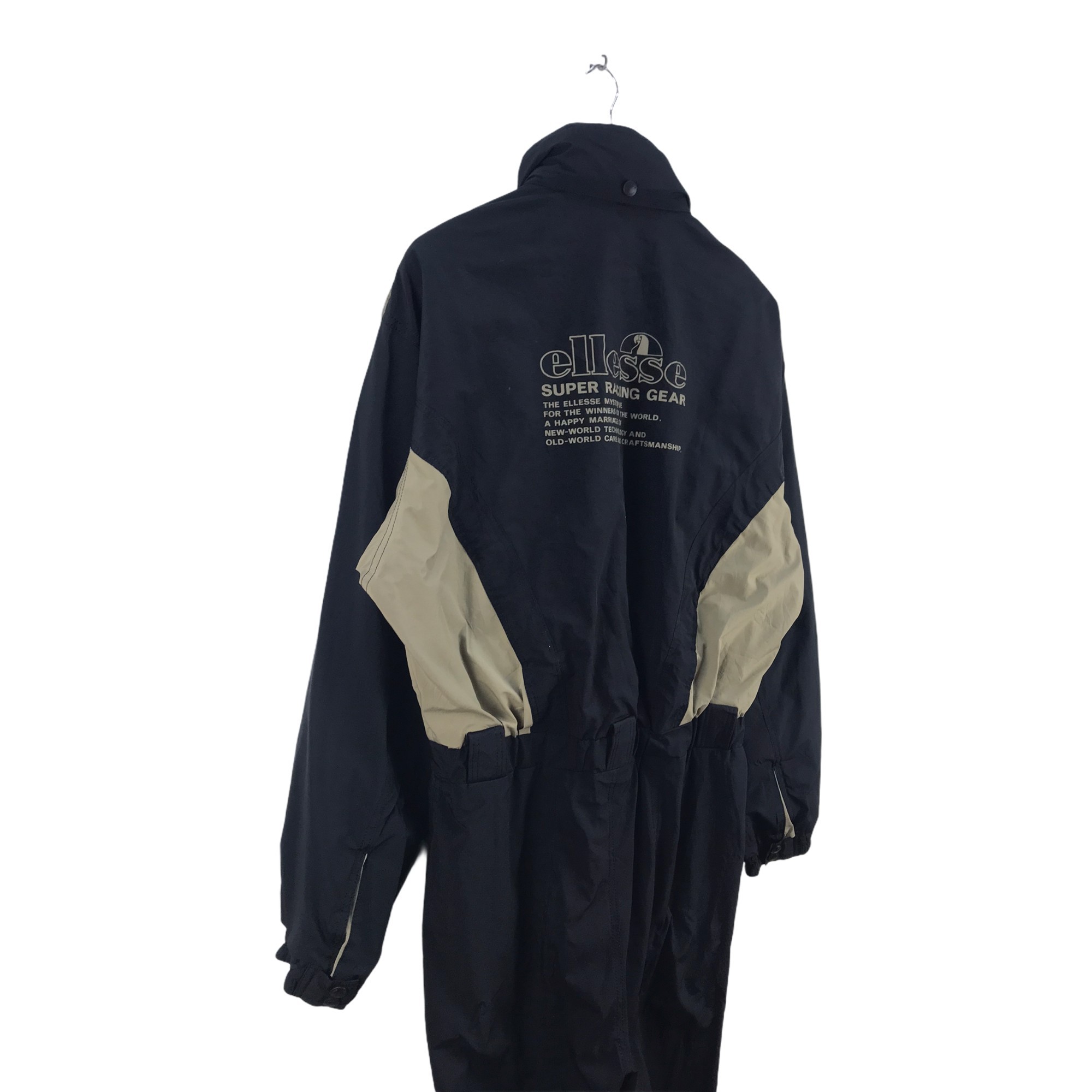 Ellesse - Vintage Ellesse Super Racing Gear Overall Jacket - 6