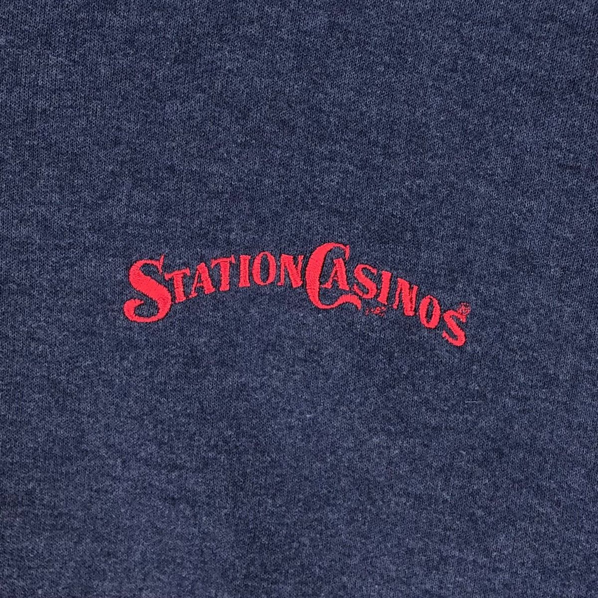 Vintage 90s Station Casinos Las Vegas Crewneck Sweatshirt - 4