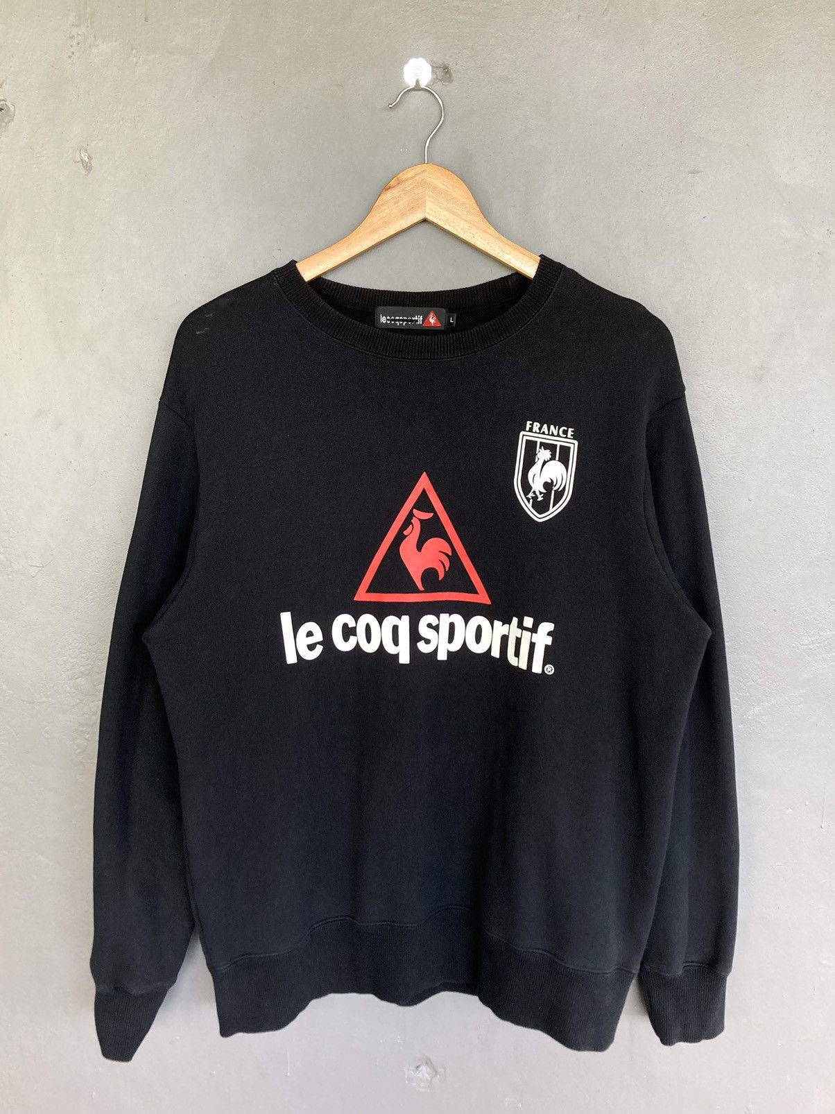 Vintage Le Coq Sportif France Sweatshirt - 1