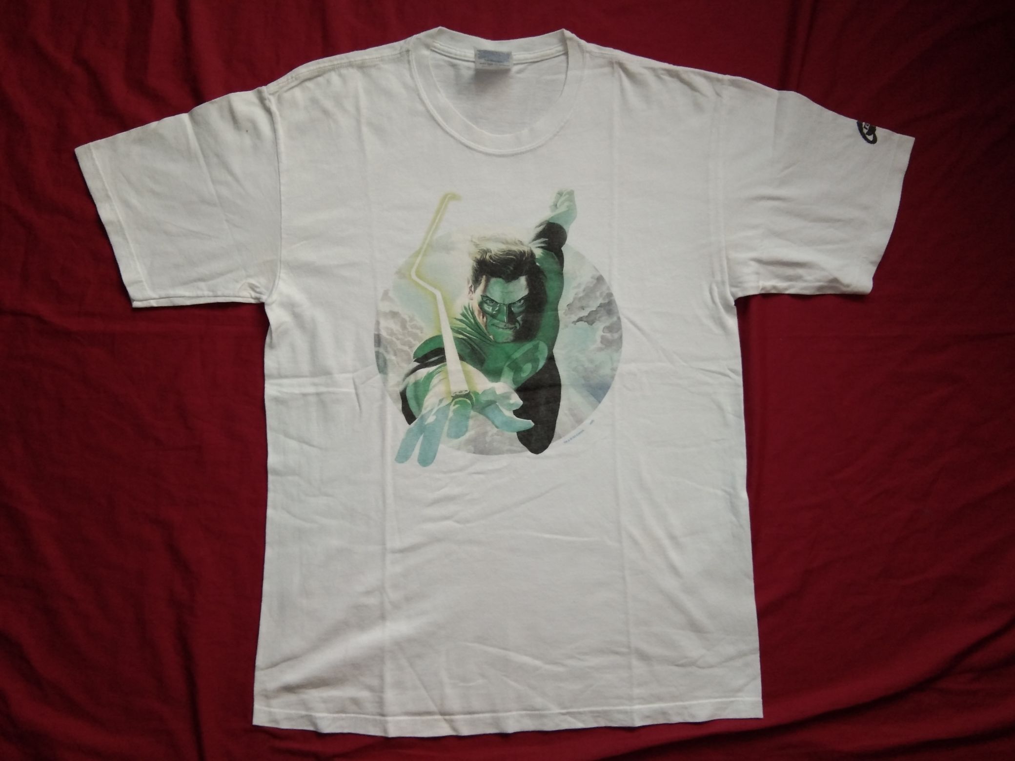 Vintage - VTG 2005 DC Comics Alex Ross Green Lantern Graphitti tshirt - 2