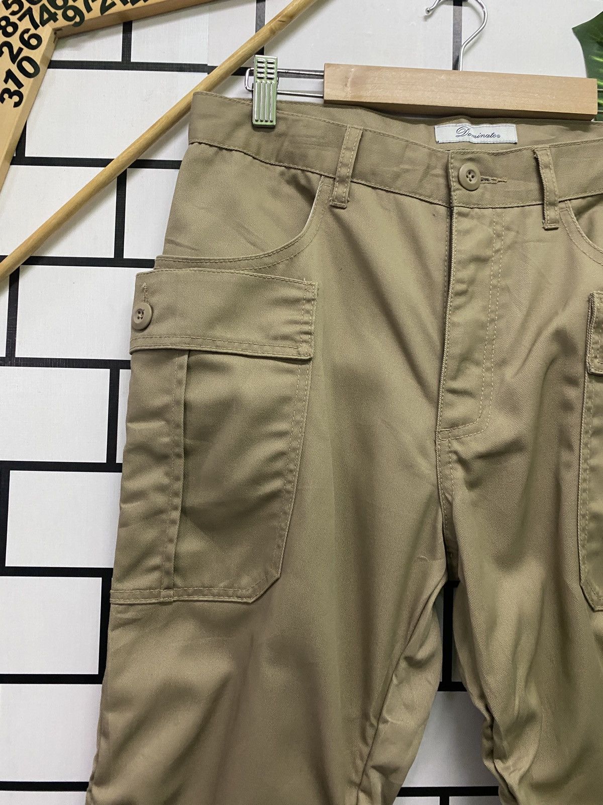 Designer - Japanese Brand X DOMINATE Cargo Bush Stacked Pant - 4