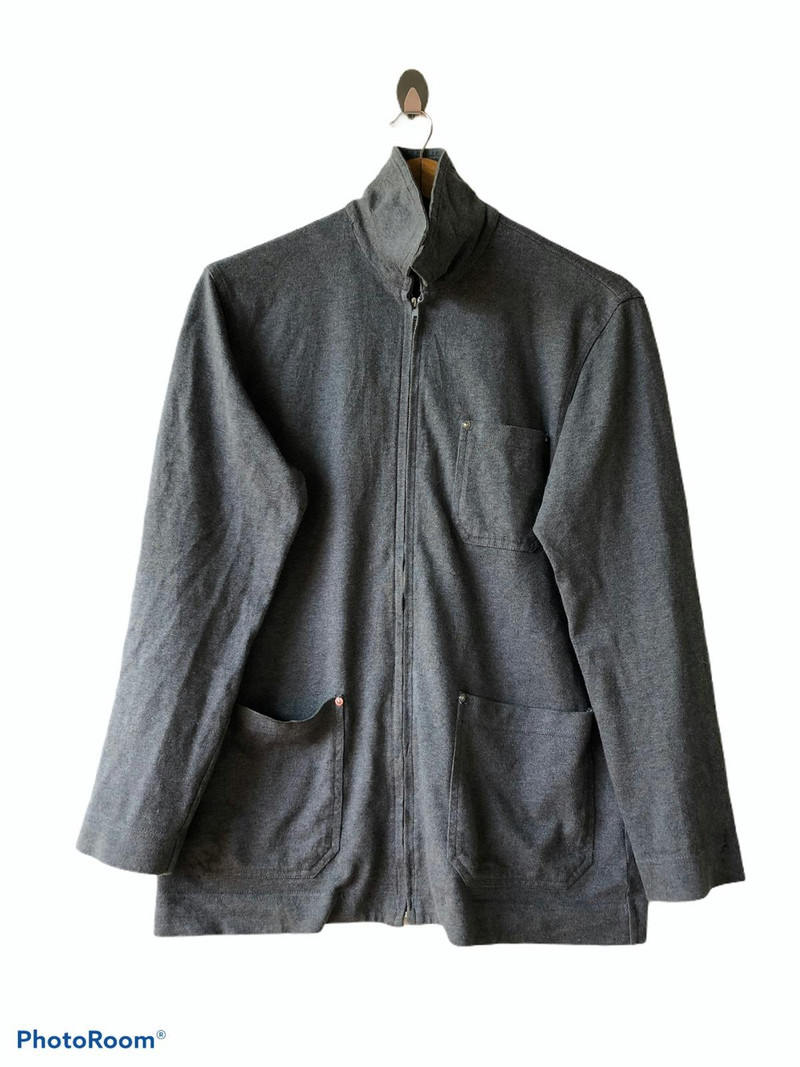 🟢 Y’s Multipocket dark grey Zip Up Sweaters - 1