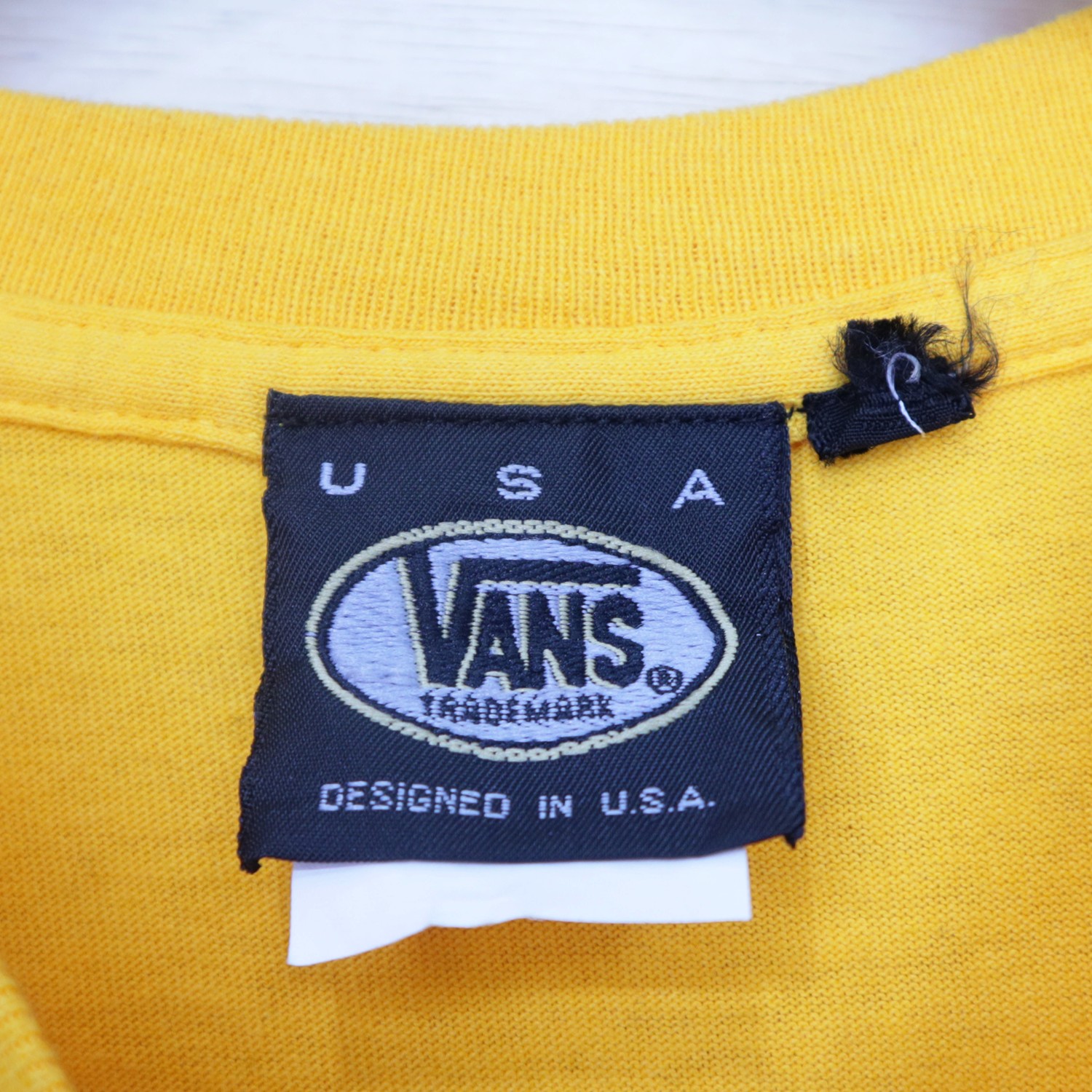 Vintage 90s VANS USA 1966 Big Logo T-Shirt Skateboard Tee - 5