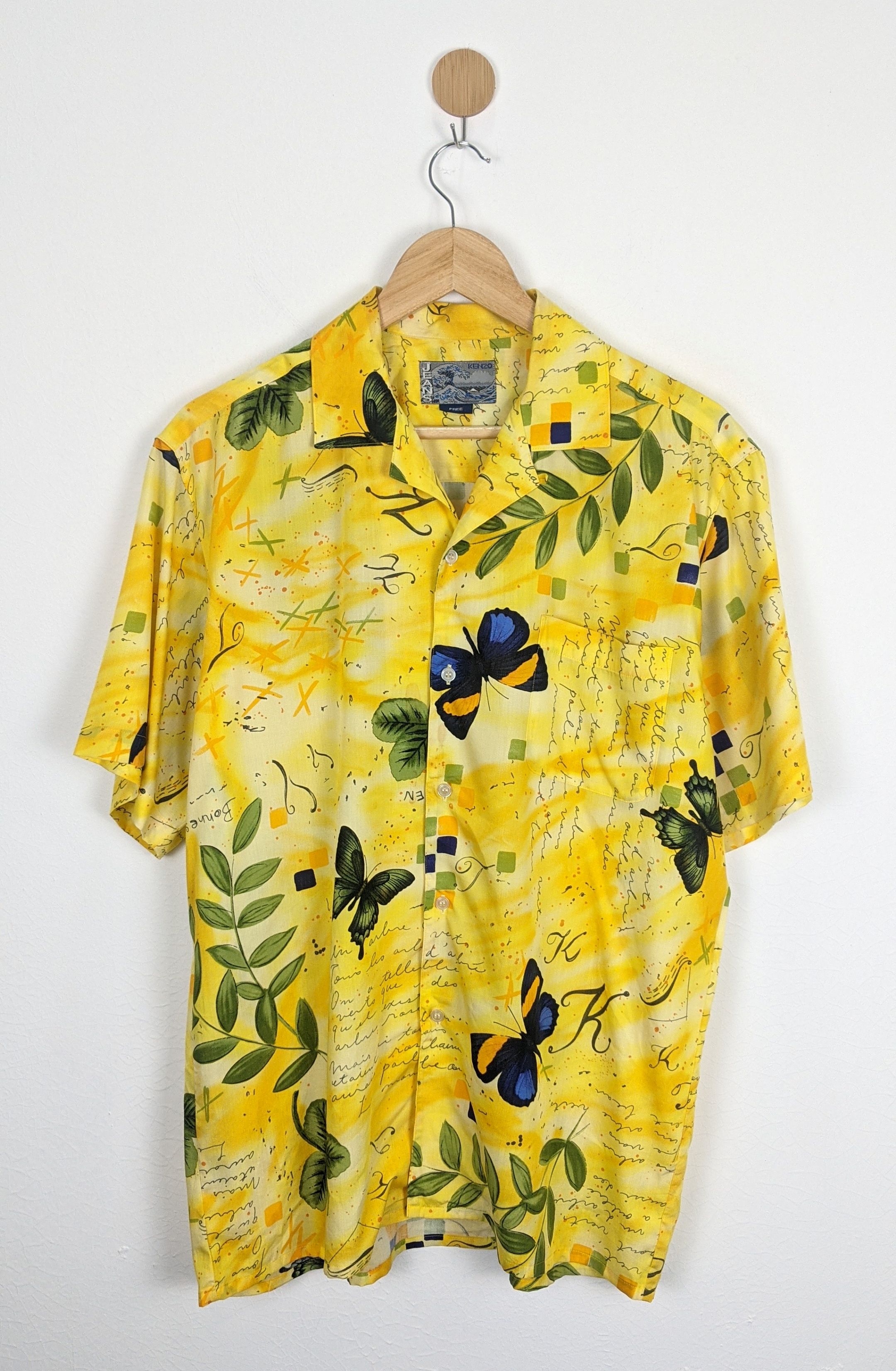 Kenzo Jeans button up hawaii shirt - 1