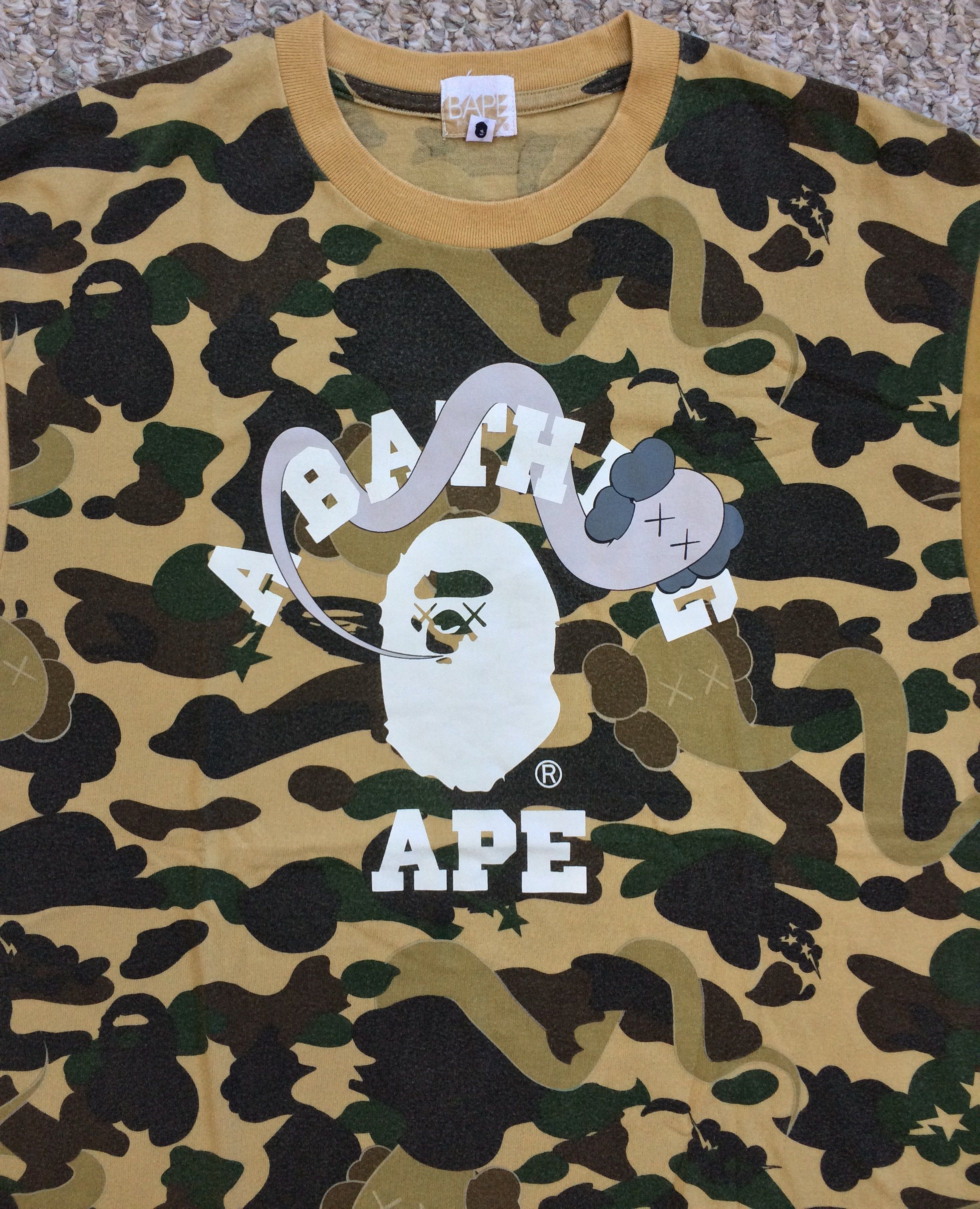 F/W 2005 Bape x Kaws 1st Camo Tee - 2