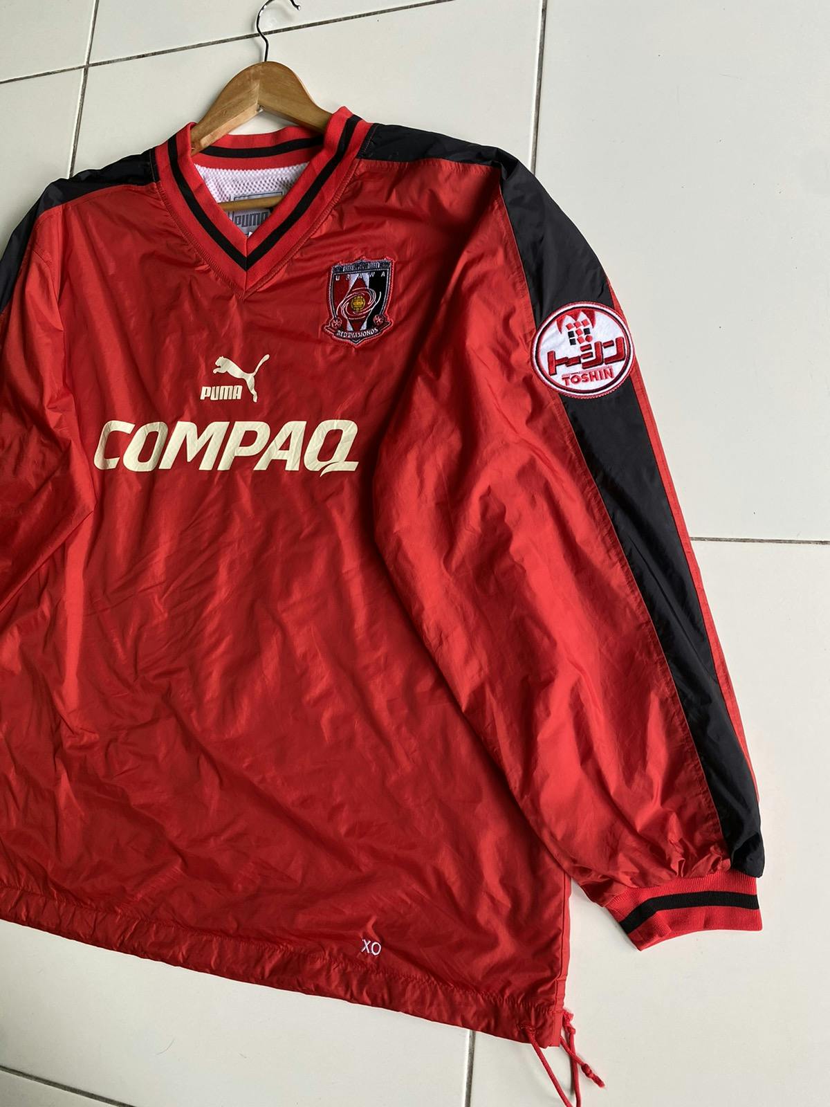 Rare Puma Urawa Reds Diomonds Jersey Club Nylon Jacket - 4