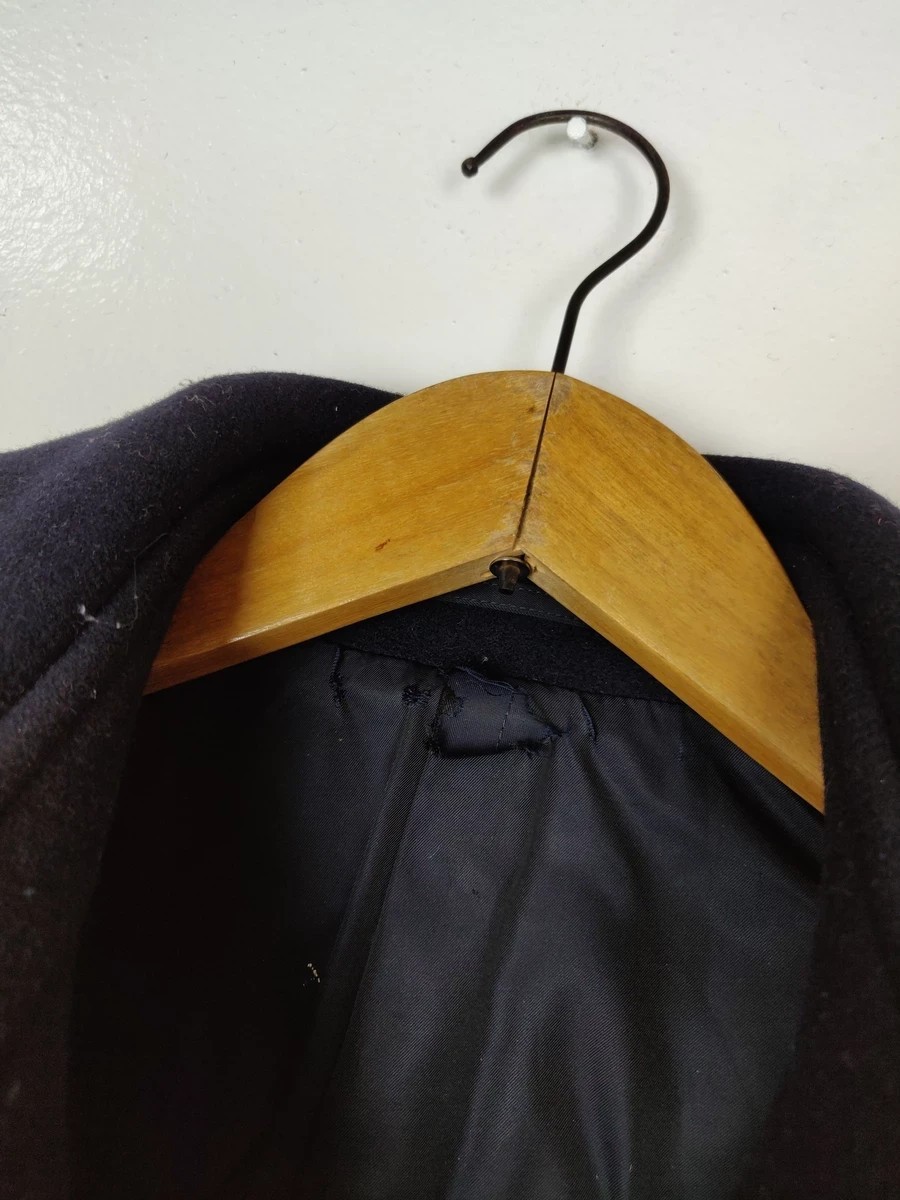Black -  Final Drop!  MHL Heavy Peacoat Outer Winter Jacket - 9