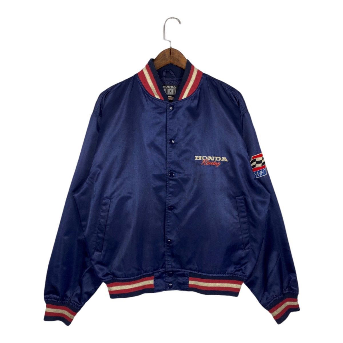 Vintage Honda Racing Team Snap Button Jacket - 3