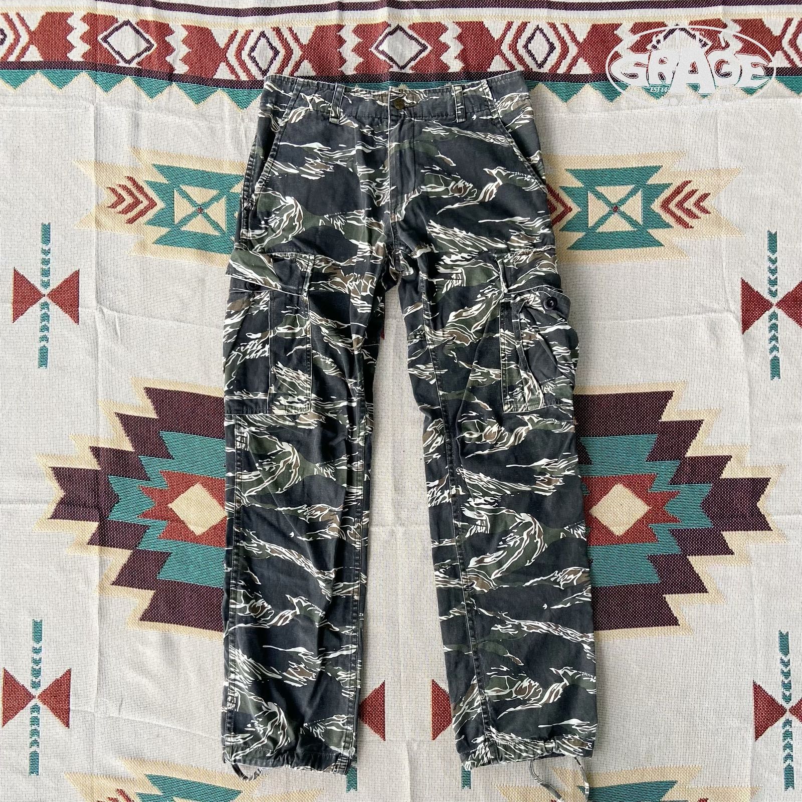 Stussy Cargo Pants Tiger Stripe Camo - 6