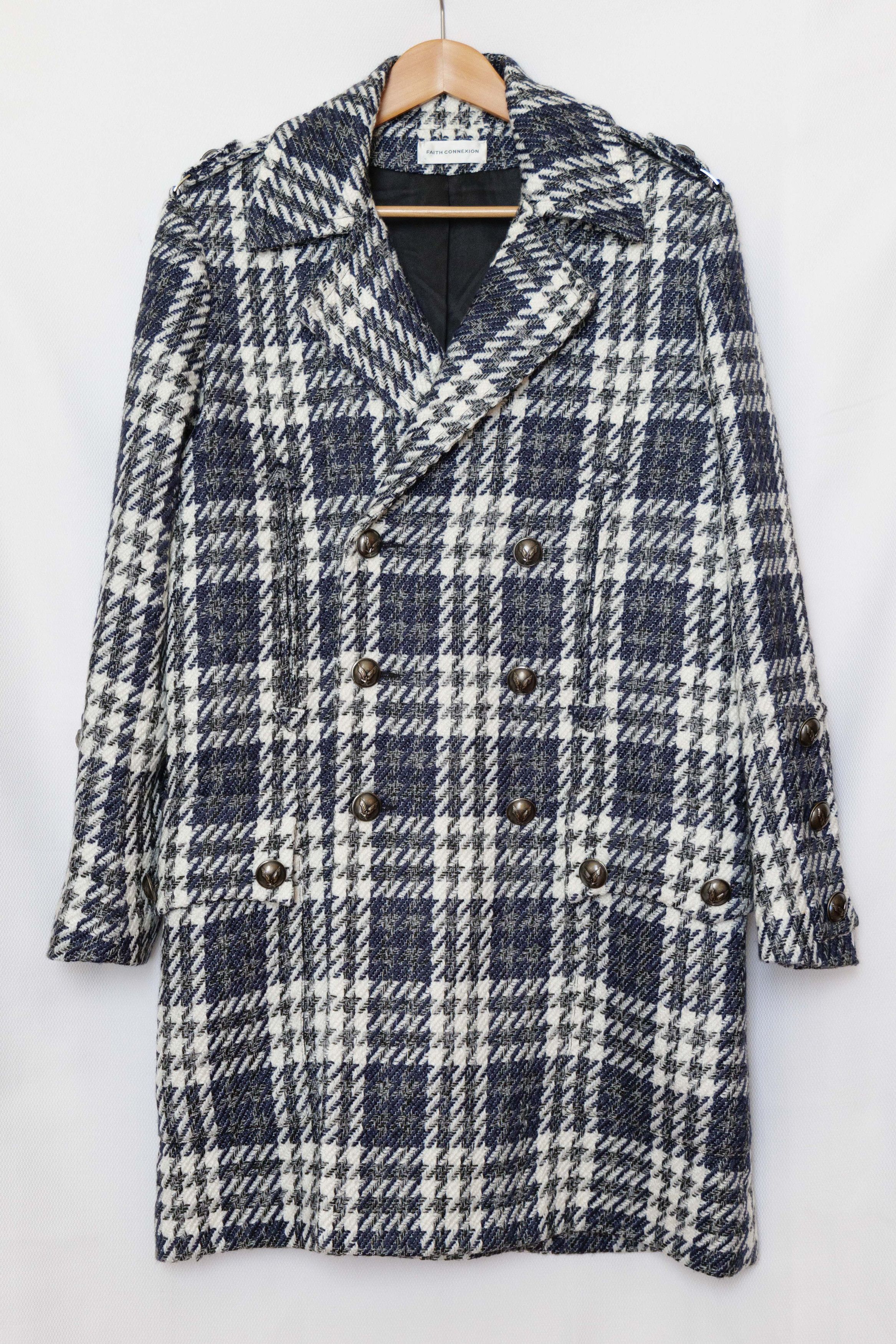 plaid coat - 1