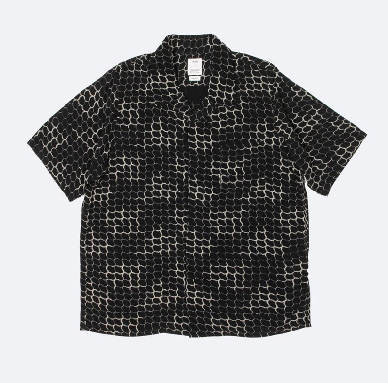 visvim VISVIM FREE EDGE SHIRT S/S LATTICE | ubvintage | REVERSIBLE