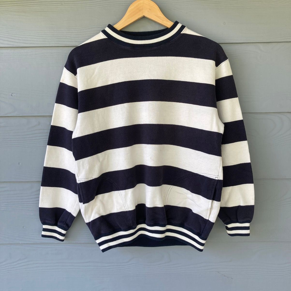 Vintage Junko Shimada Black White Sweatshirt - 1