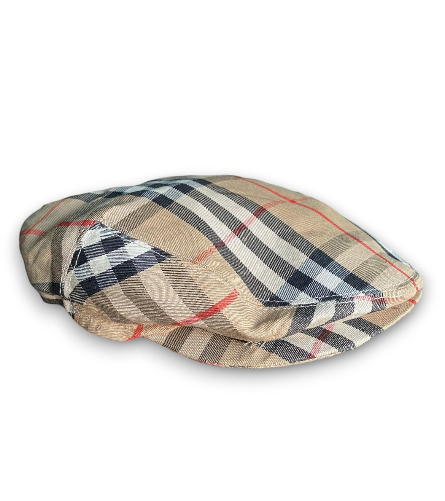 Vintage - SCOTT & Co Hatters Flat Cap Newsboy Nova Check Burberry - 1