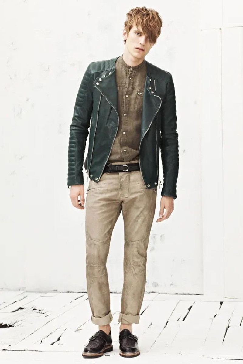 Balmain S/S'13 Biker Denim Pants - 1