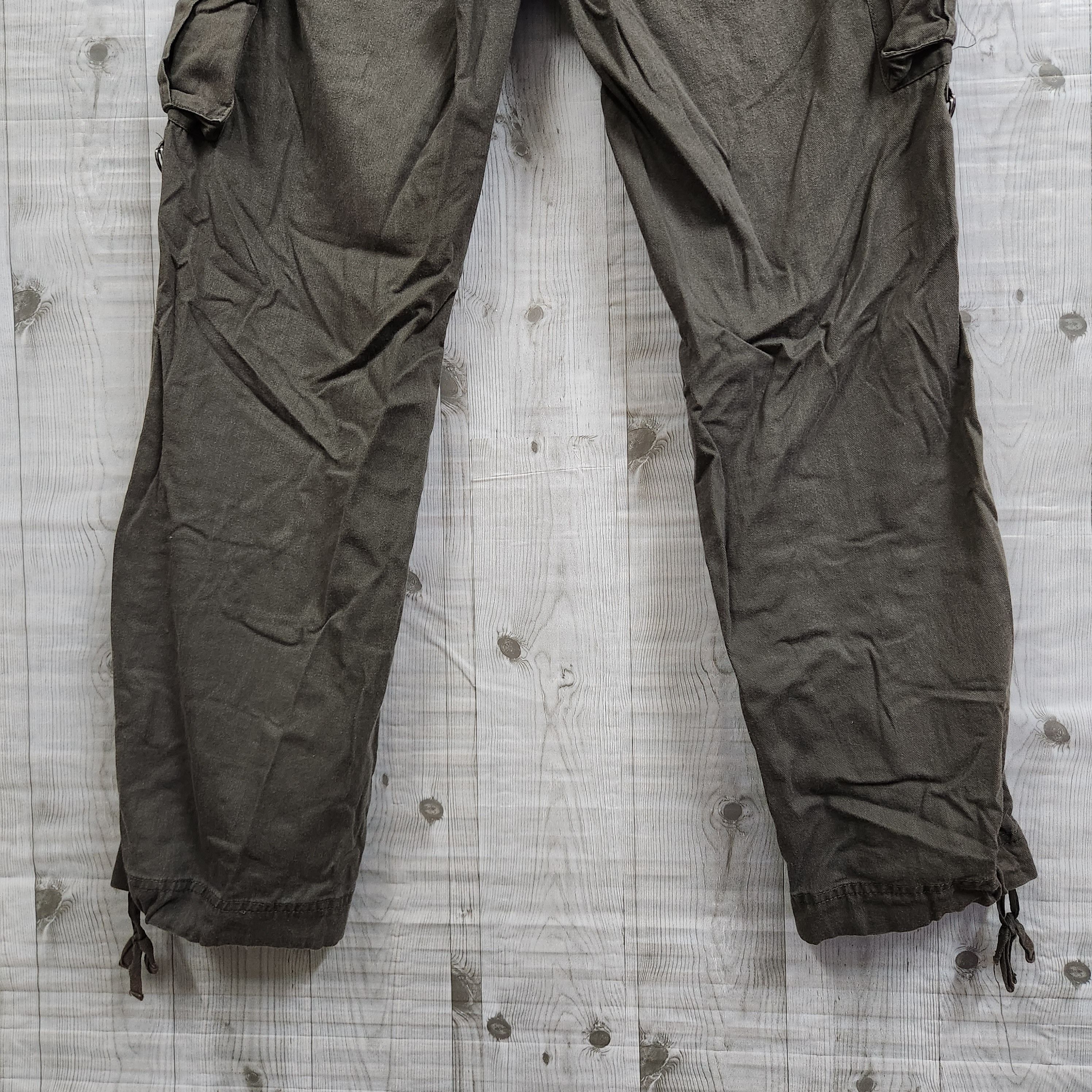 Japanese Brand - Double Focus Tactical Cargo Pants Drawstring Leg - 9