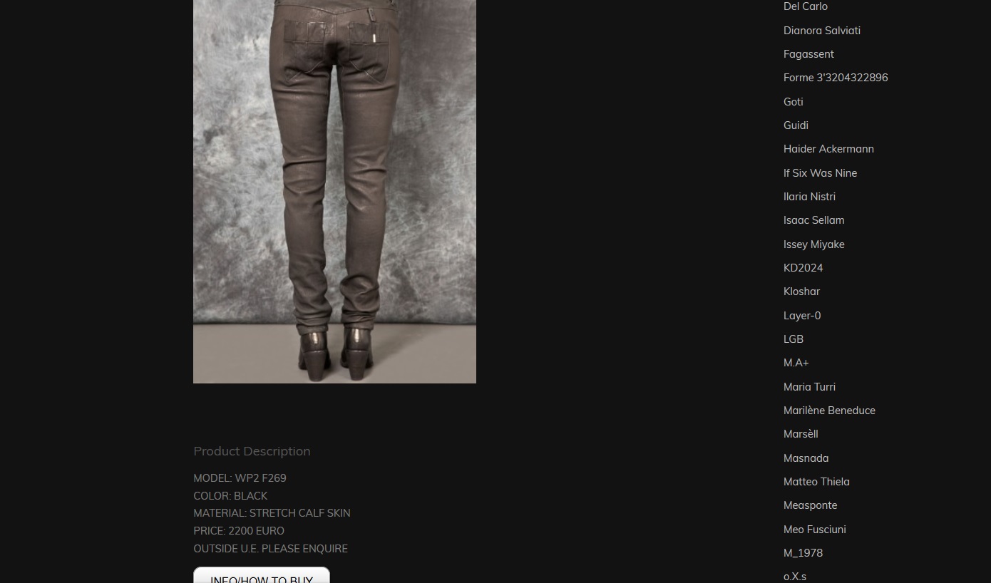 Brand New With Tags Boris Bidjan Saberi Streatch Women's Flexible Mix  S, 2900$ - 6