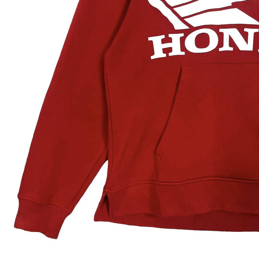 Designer GU Honda Big Logo Hoodie Size M - 5