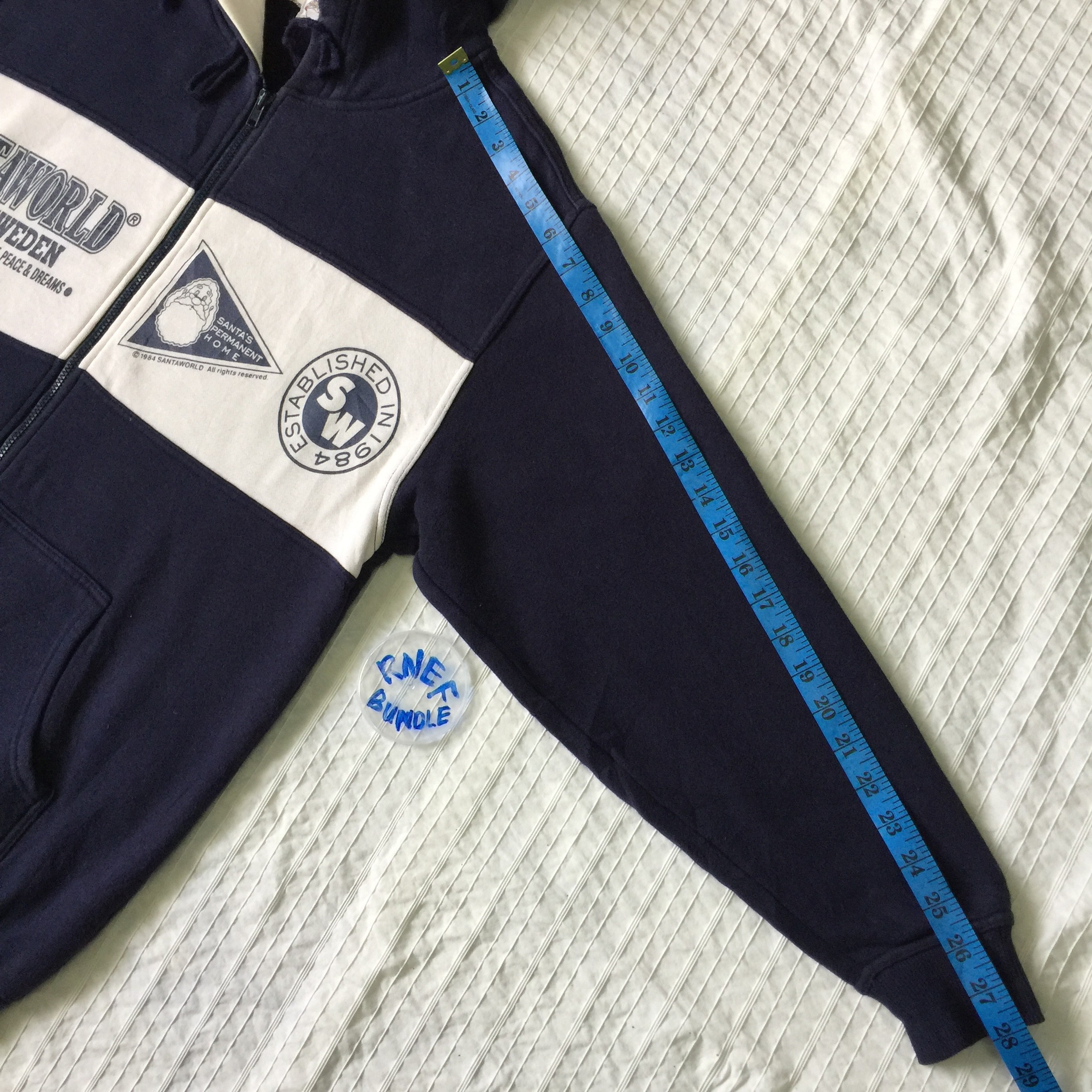 Japanese Brand - Santaworld hoodie zip up sweatshirt made in japan - 14